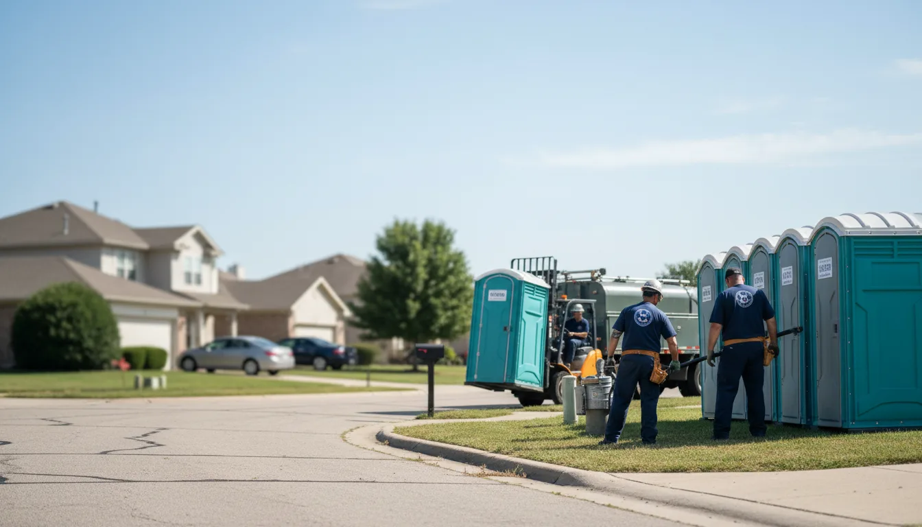 Porta Potty Rental in Brussels, IL near me